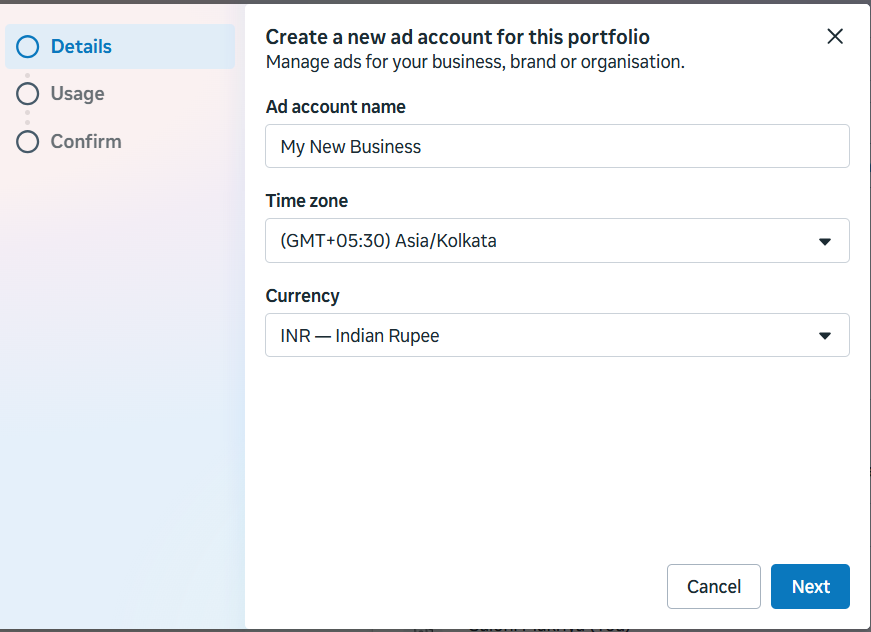 facebook ads me upi option kaise laye