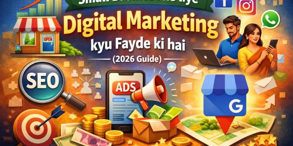 Small Business ke liye Digital Marketing kyu Fayde ki hai (2026 Guide)